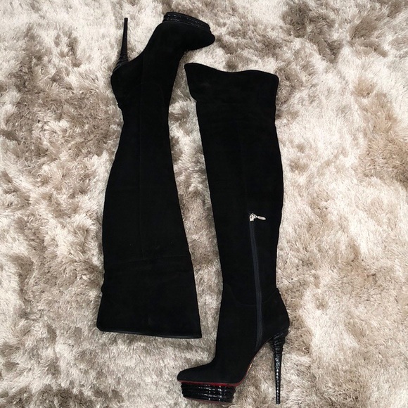 Cesare Paciotti Women’s Over the Knee Boots - Picture 4 of 8